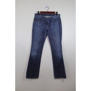 CITIZENS OF HUMANITY KELLY #001 LOW RISE BOOT CUT WOMENS JEANS SZ 27 (act 30x32)